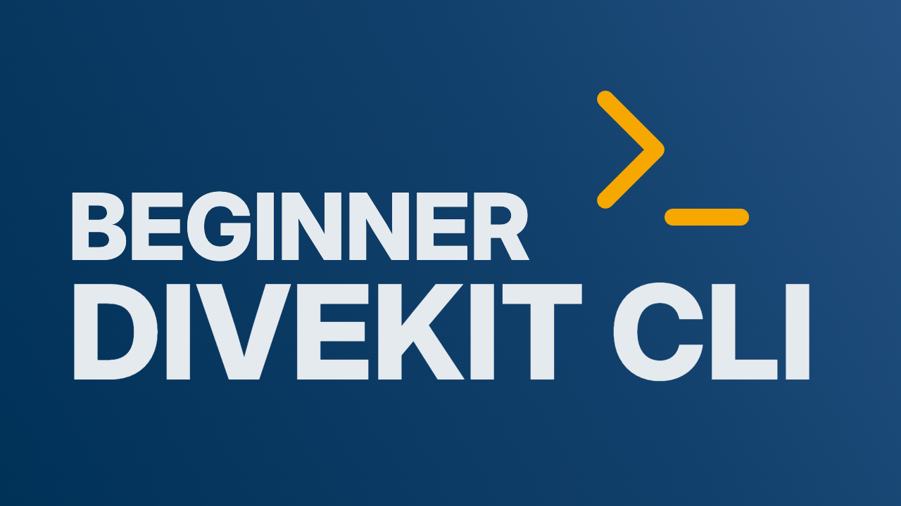 Divekit CLI for Beginners