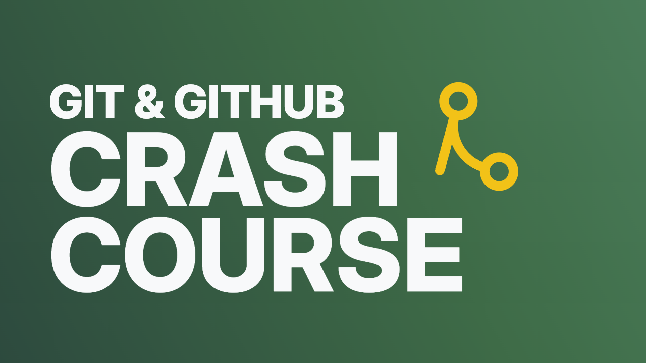Git & GitHub Crash Course For Beginners